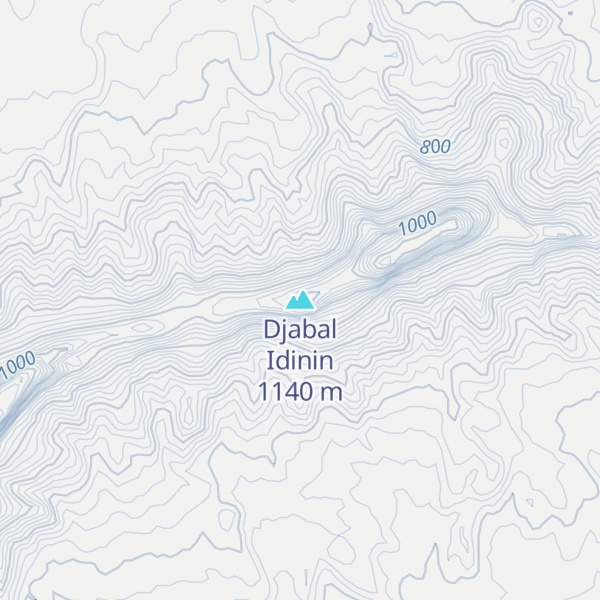Map of Djabal Idinin