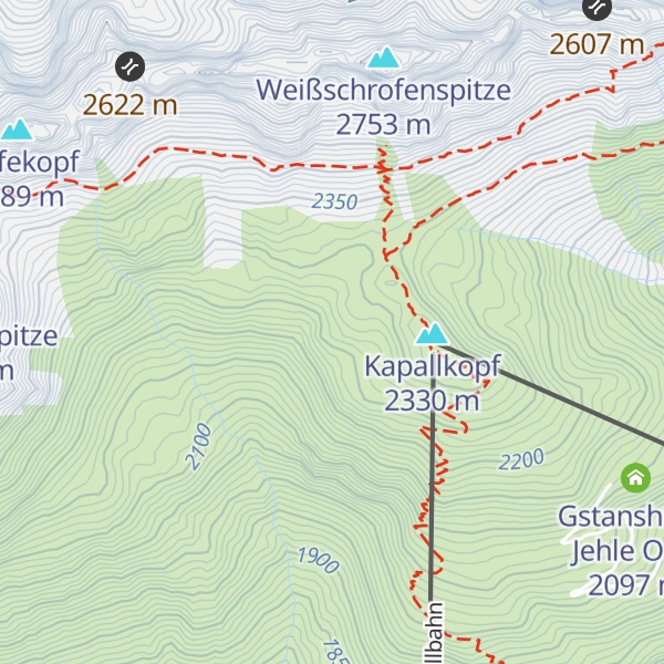 Map of Jagdhütte Fahrner