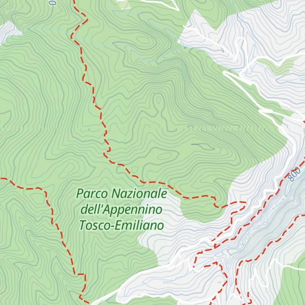 Map of Colle Ceredo