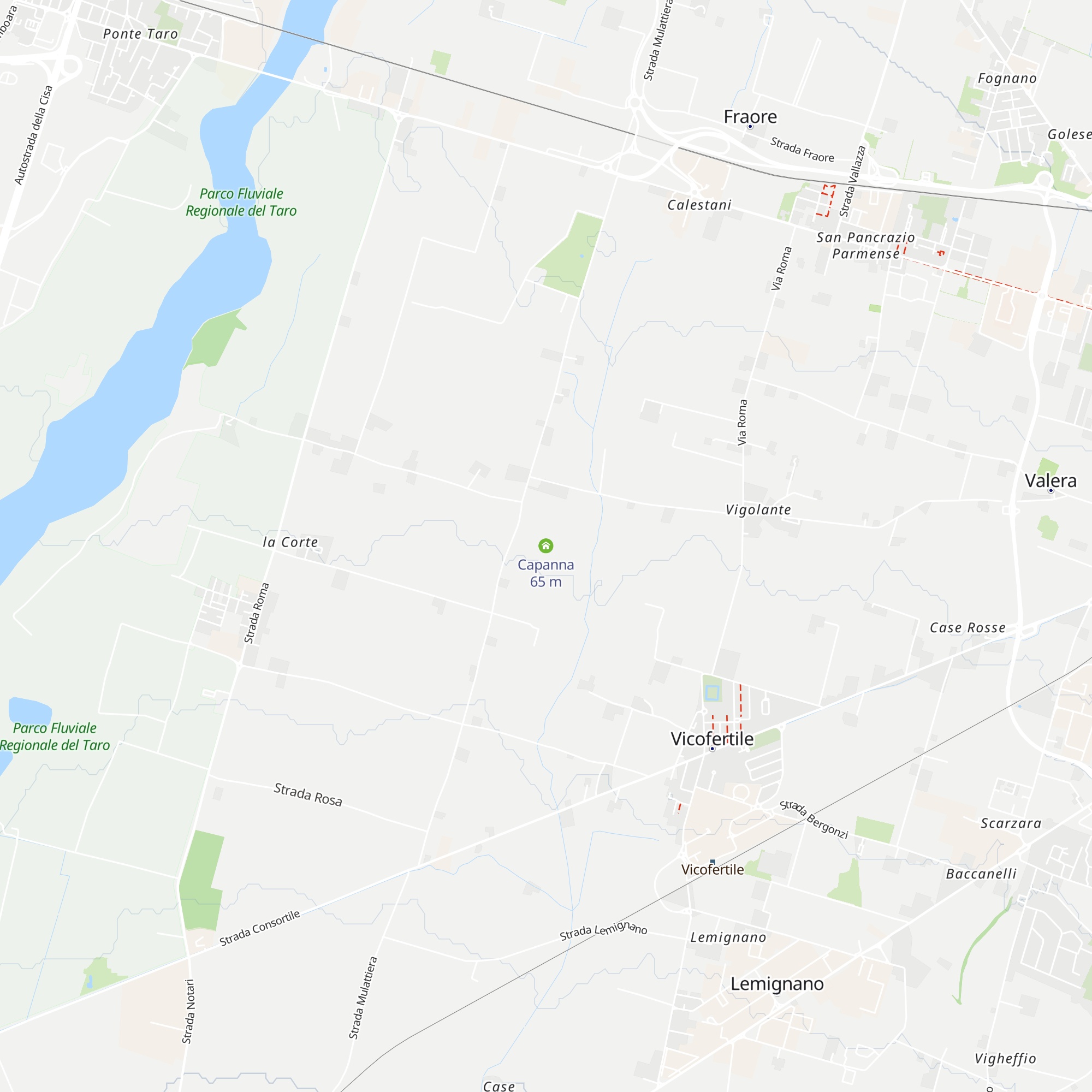 Capanna map