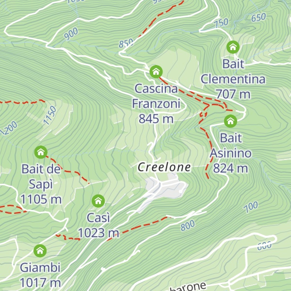 Map of Agriturismo Rosa dei Venti