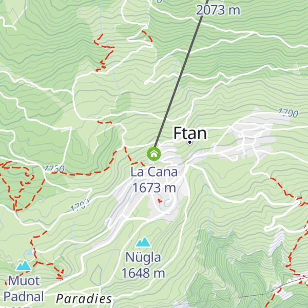 Map of La Cana