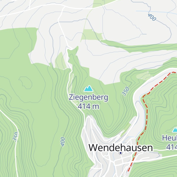 Map of Ziegenberg