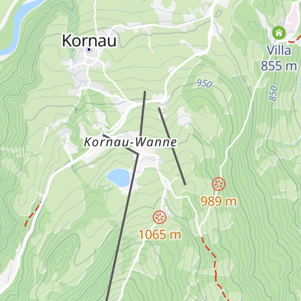 Map of Berggasthof Seeweg