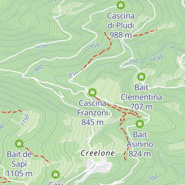 Map of Cascina Franzoni