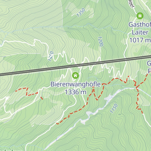 Map of Bierenwanghöfle