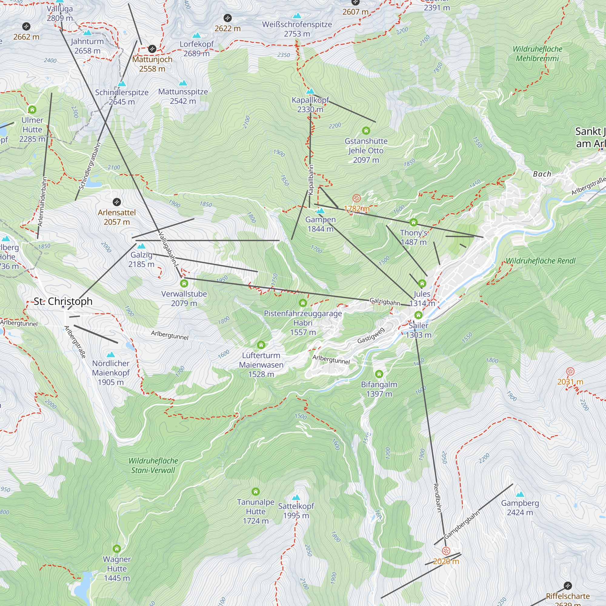 Pistenfahrzeuggarage Habri map