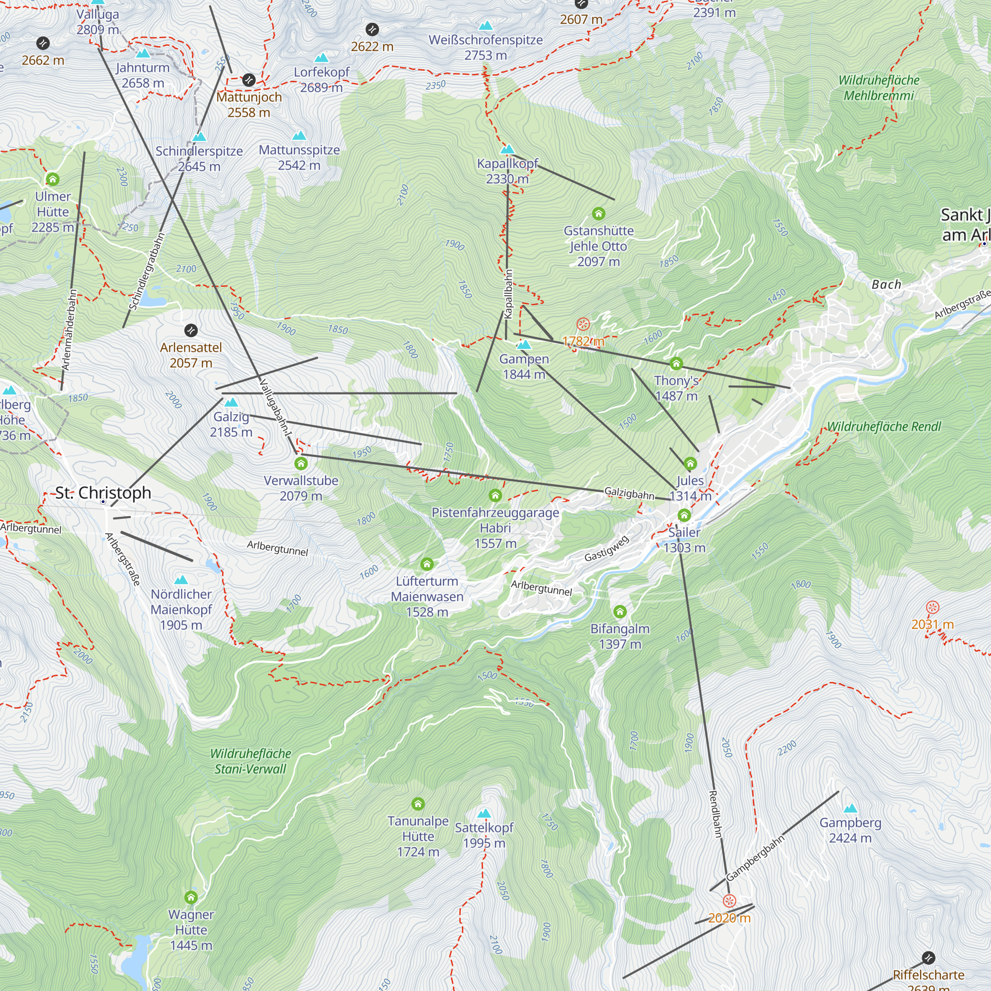 Pistenfahrzeuggarage Habri map