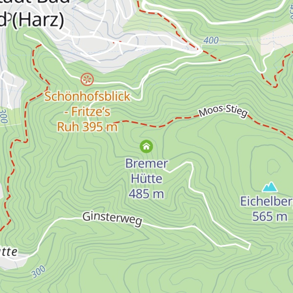 Map of Bremer Hütte