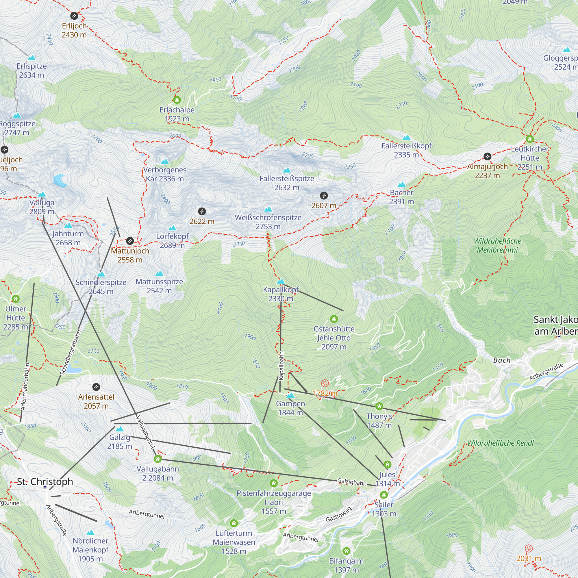 Kapall Restaurant map