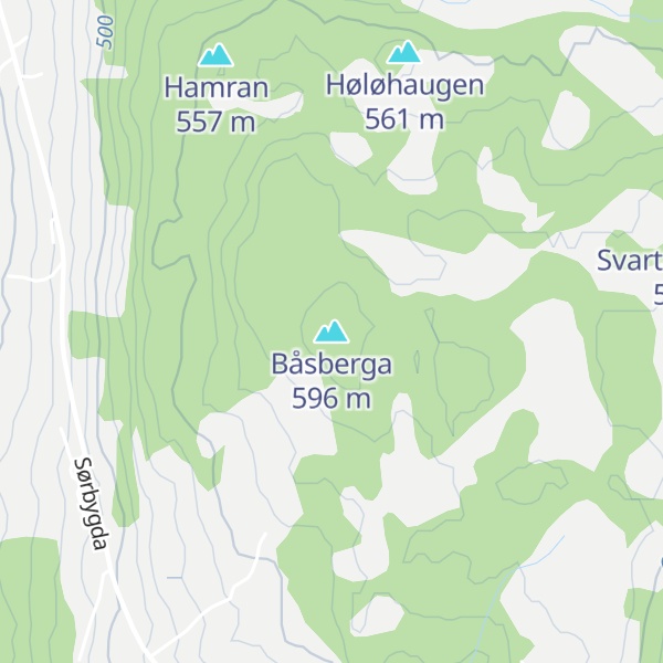 Map of Båsberga