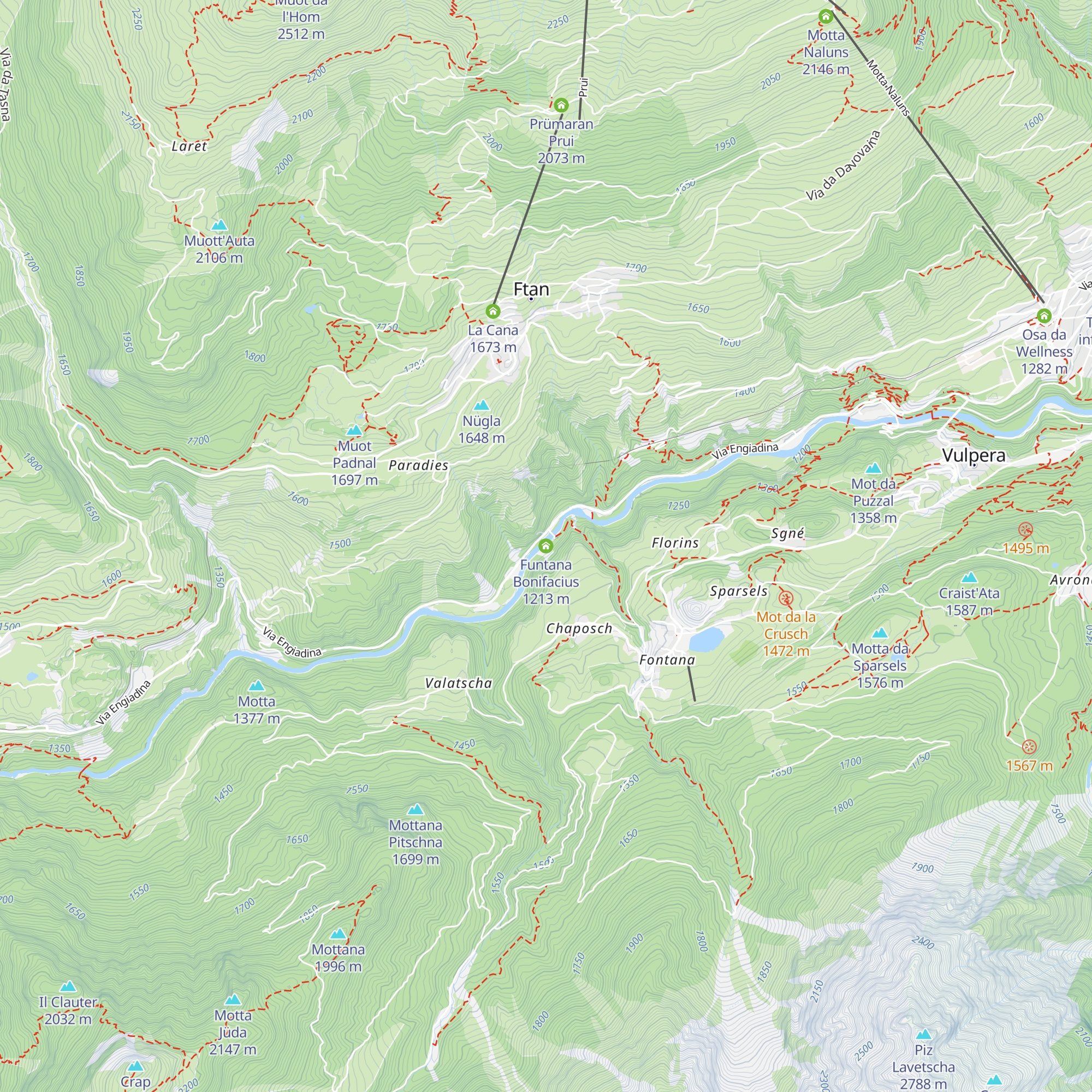 Funtana Bonifacius map