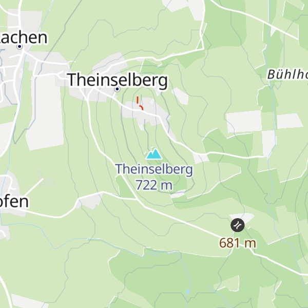 Map of Theinselberg
