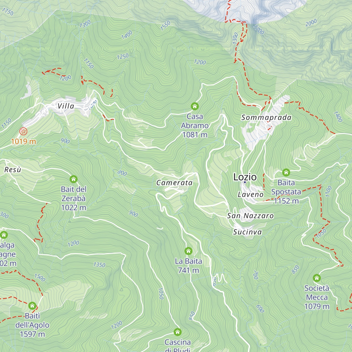 Cooperativa Valle di Lozio Agriturismo map