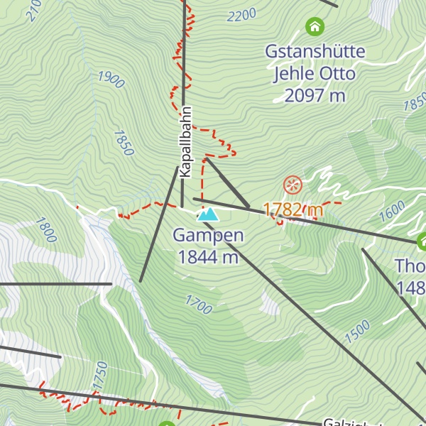 Map of Restaurant Himmeleck