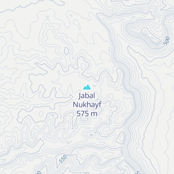 Map of Jabal Nukhayf