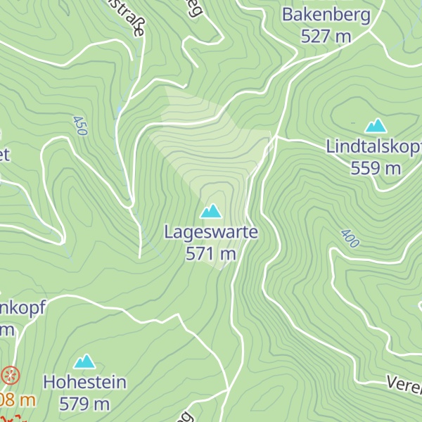 Map of Lageswarte