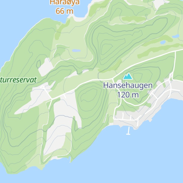 Map of Kvislahaugen