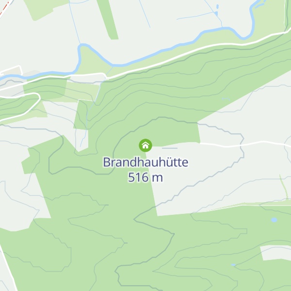 Map of Brandhauhütte