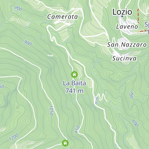 Map of La Baita