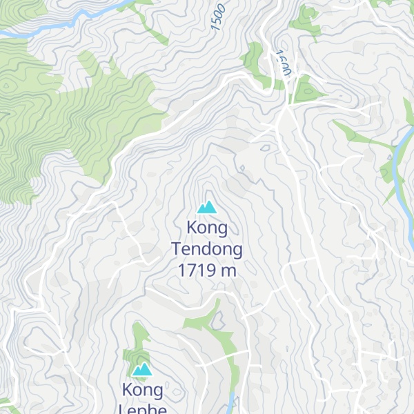 Map of Kong Tendong