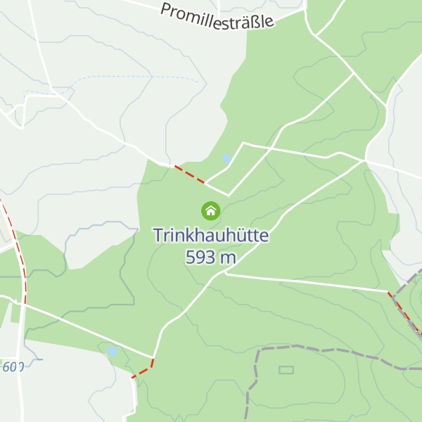Map of Trinkhauhütte