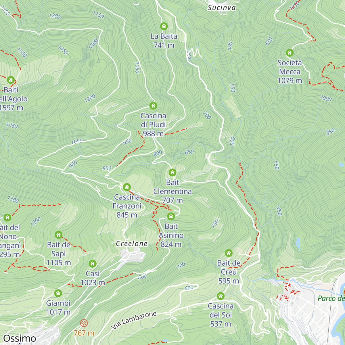 Bait Clementina map