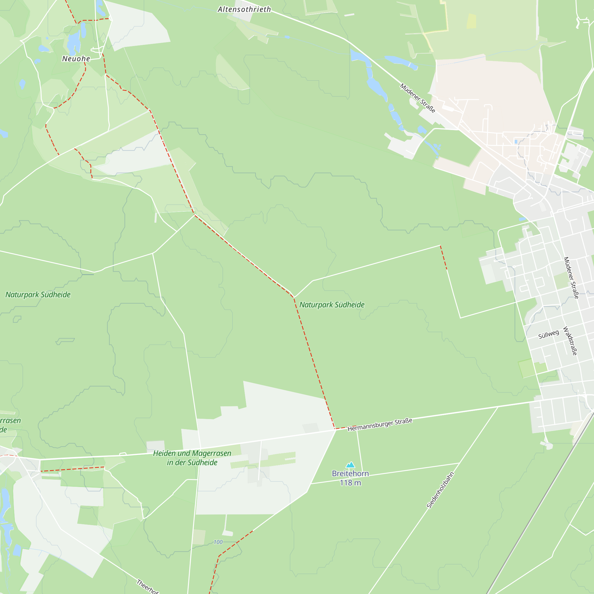 Süllkreuzhütte map