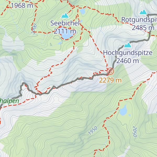 Map of Rappenseekopf