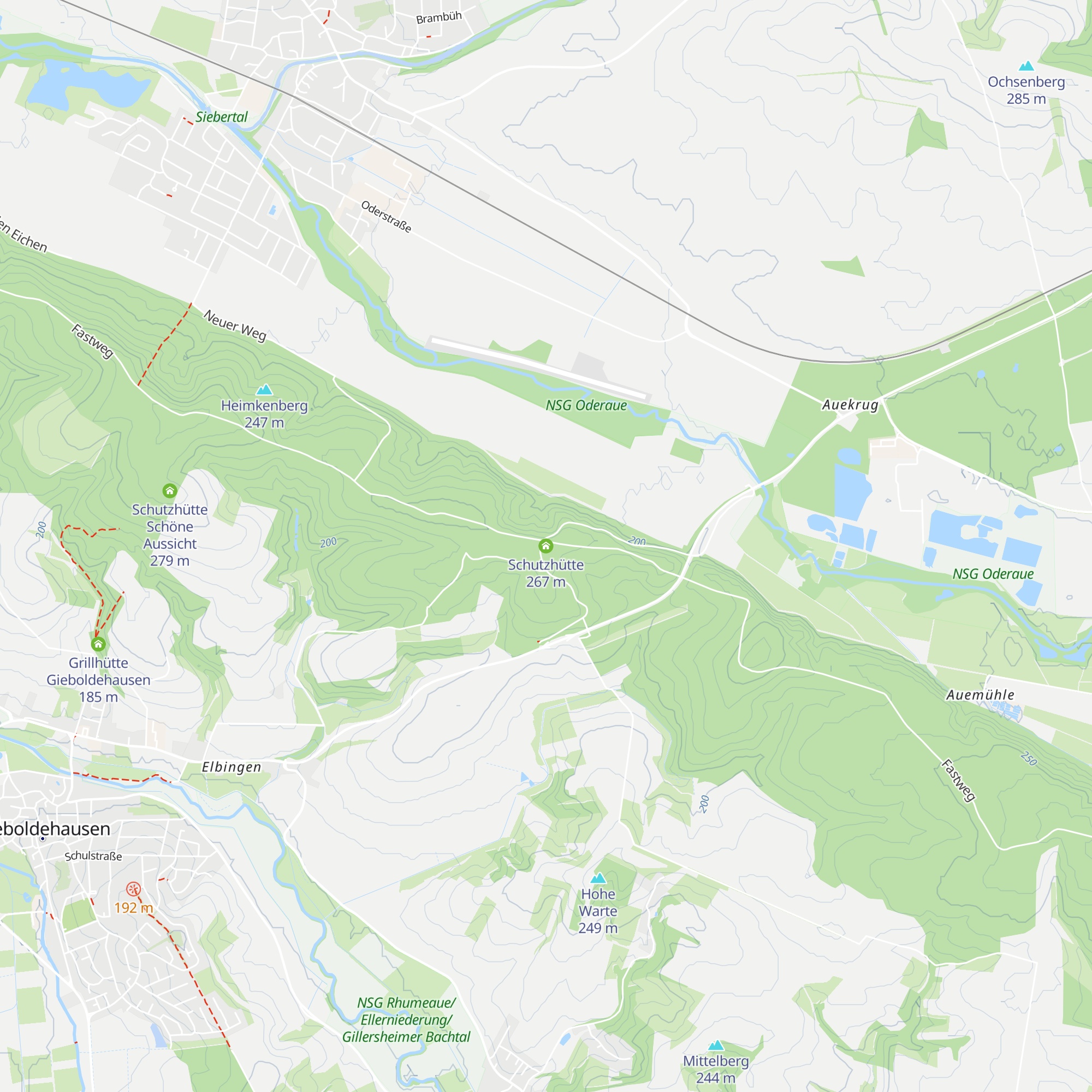 Schutzhütte map