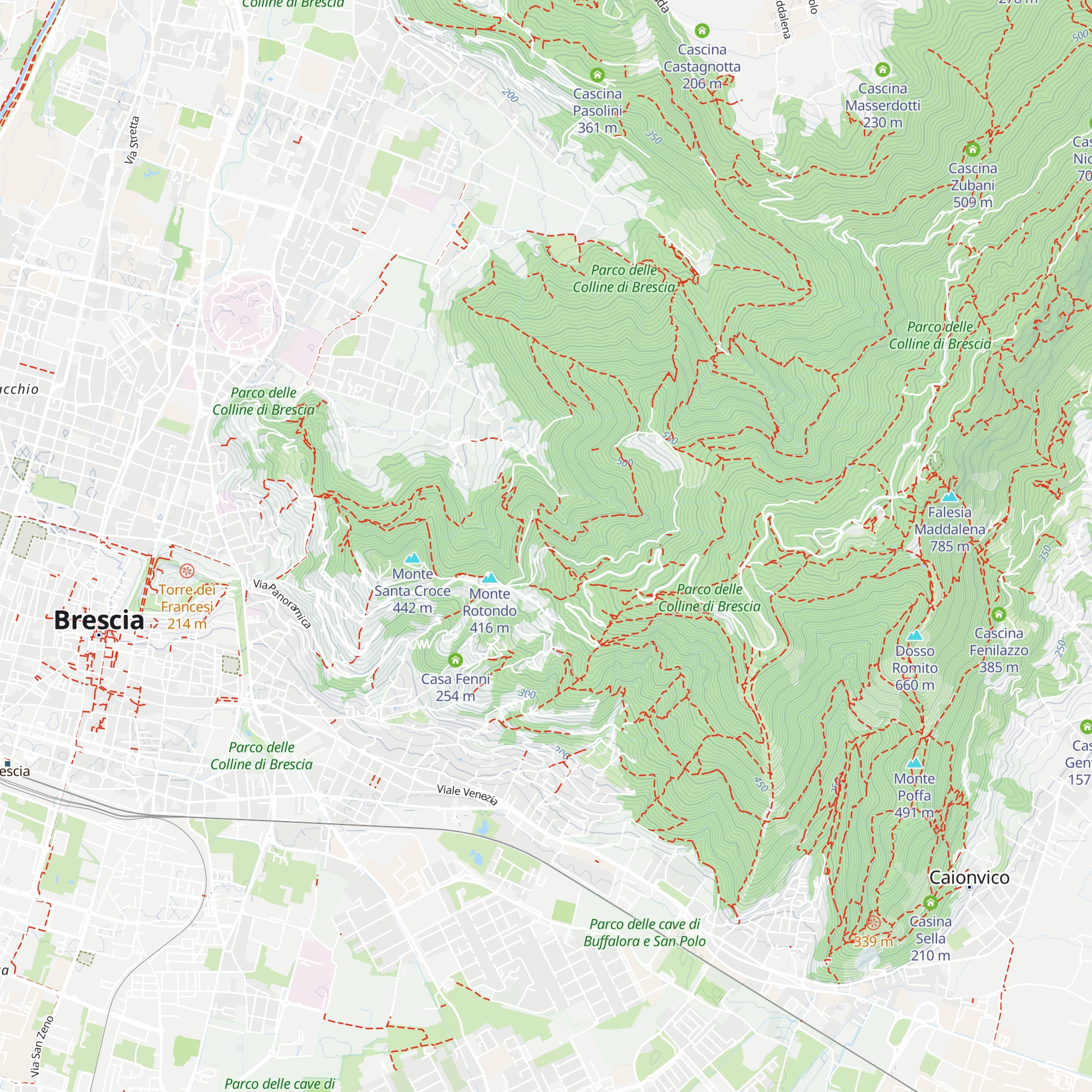 Casa Termini map
