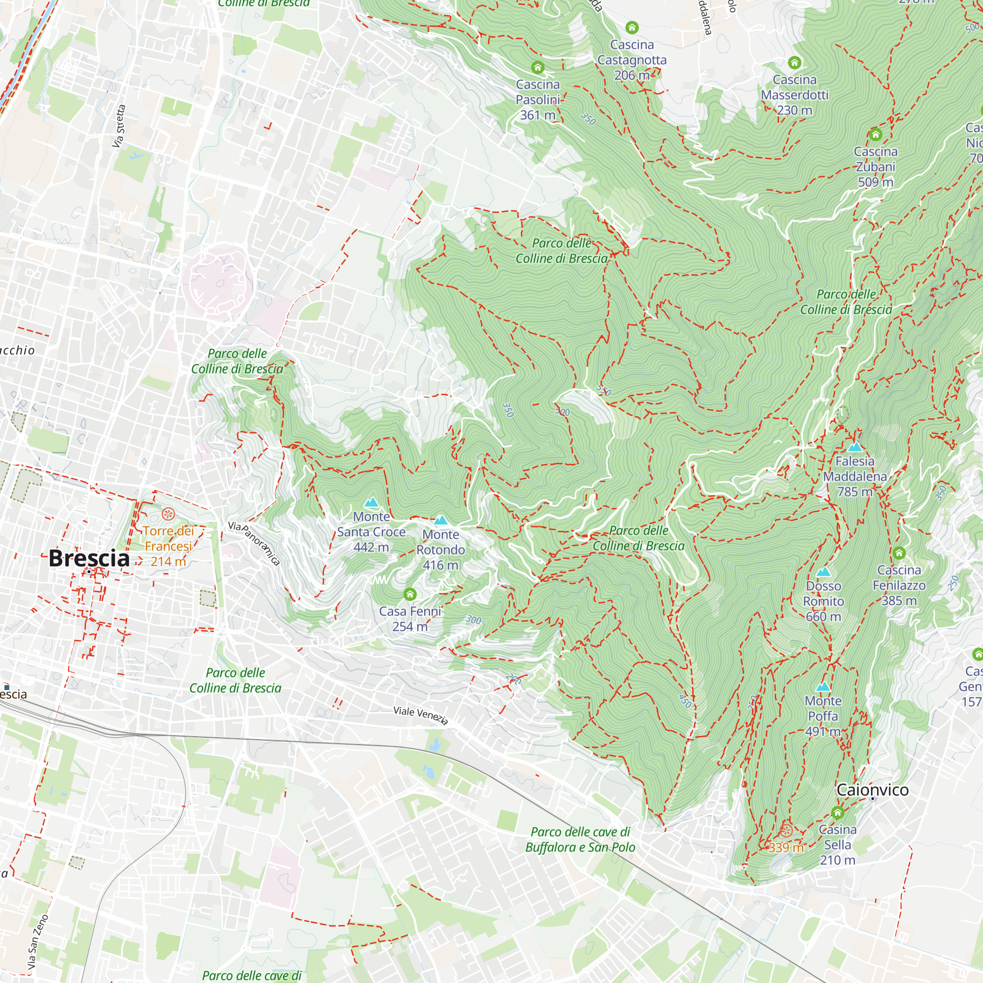 Casa Termini map