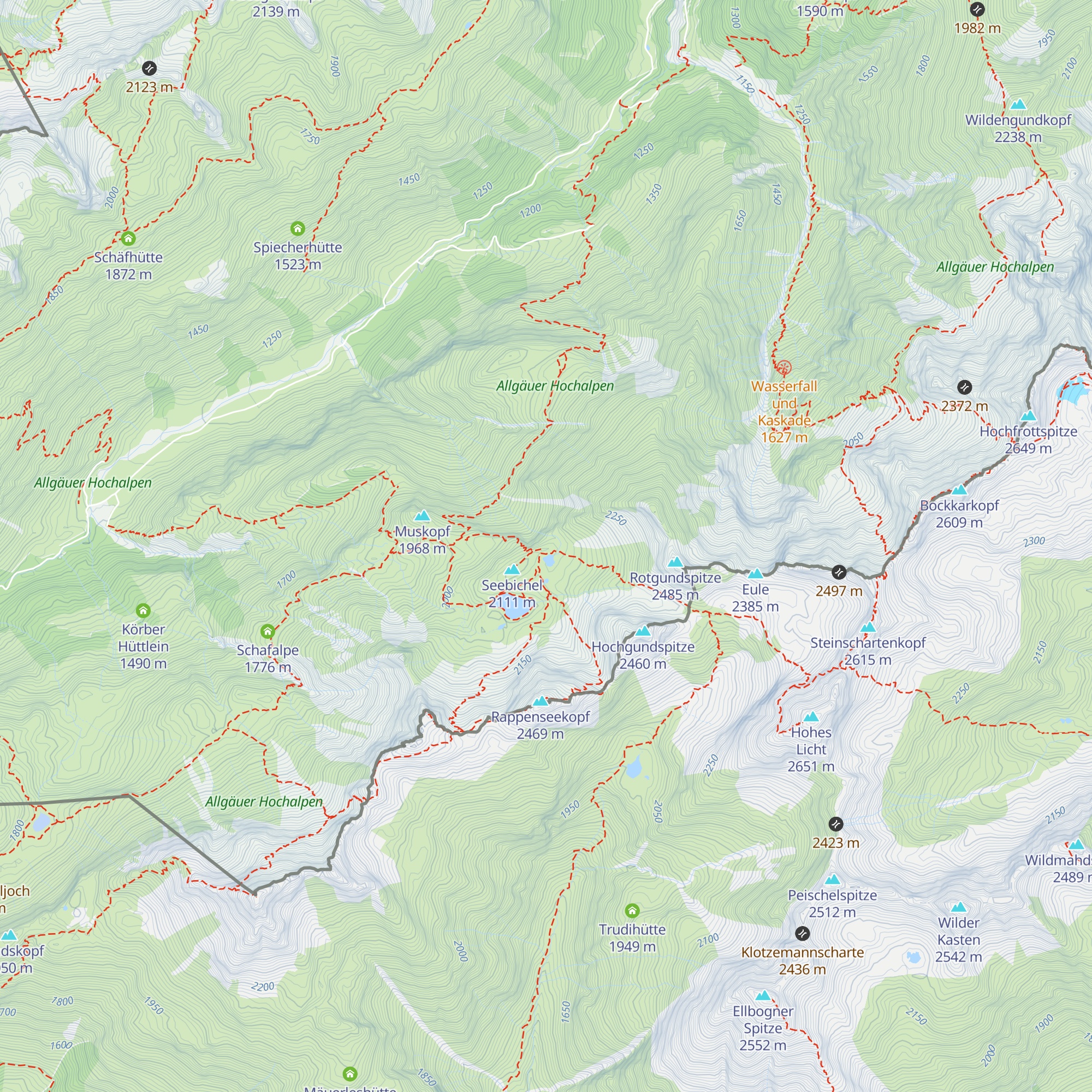 Winterraum map