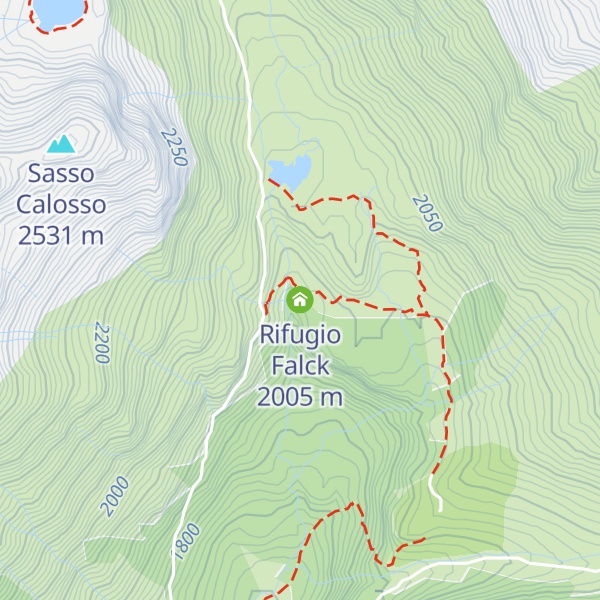 Map of Rifugio Falck