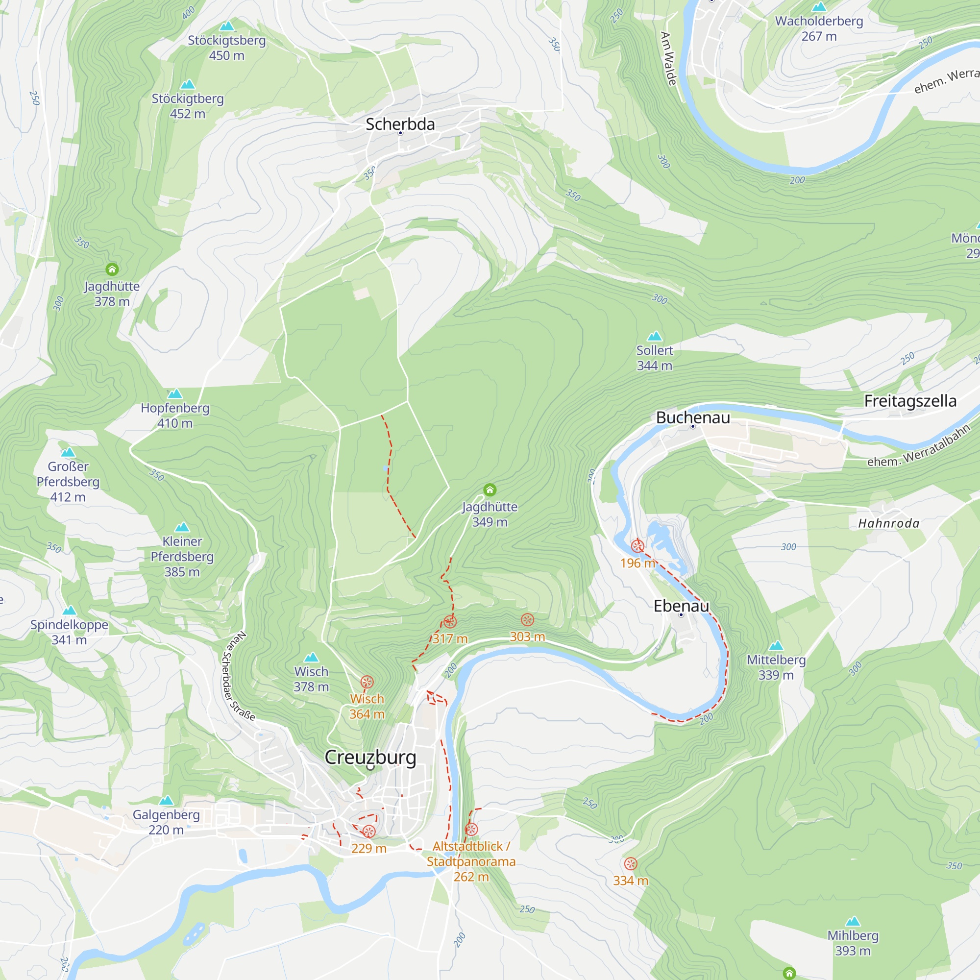 Jagdhütte map