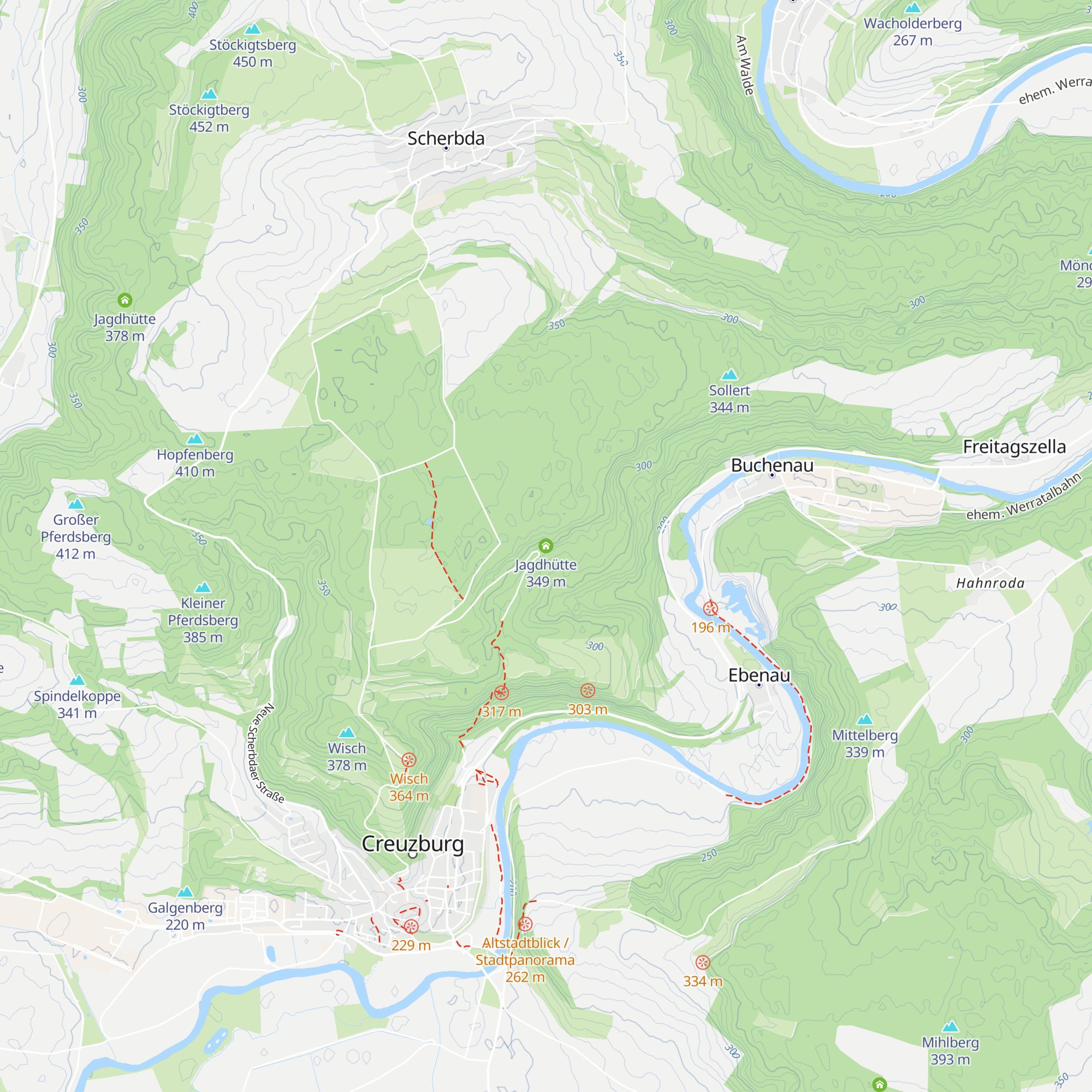 Jagdhütte map