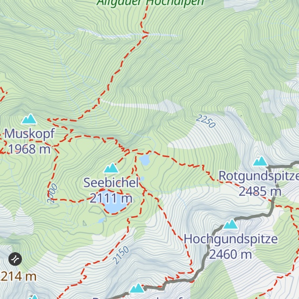 Map of Obere Seehütte