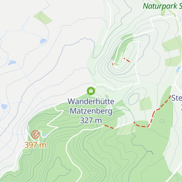 Map of Wanderhütte Matzenberg