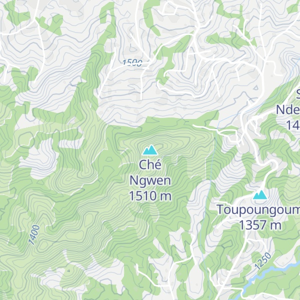 Map of Ché Ngwen