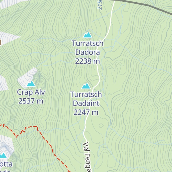 Map of Turratsch Dadaint