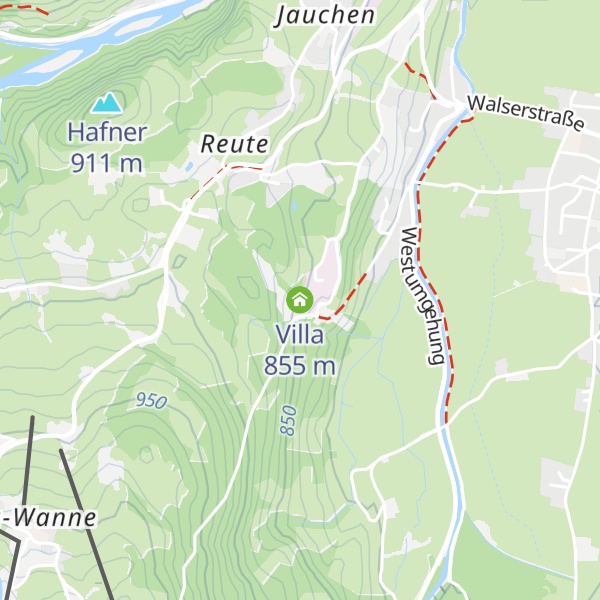 Map of Villa