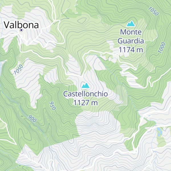 Map of Castellonchio