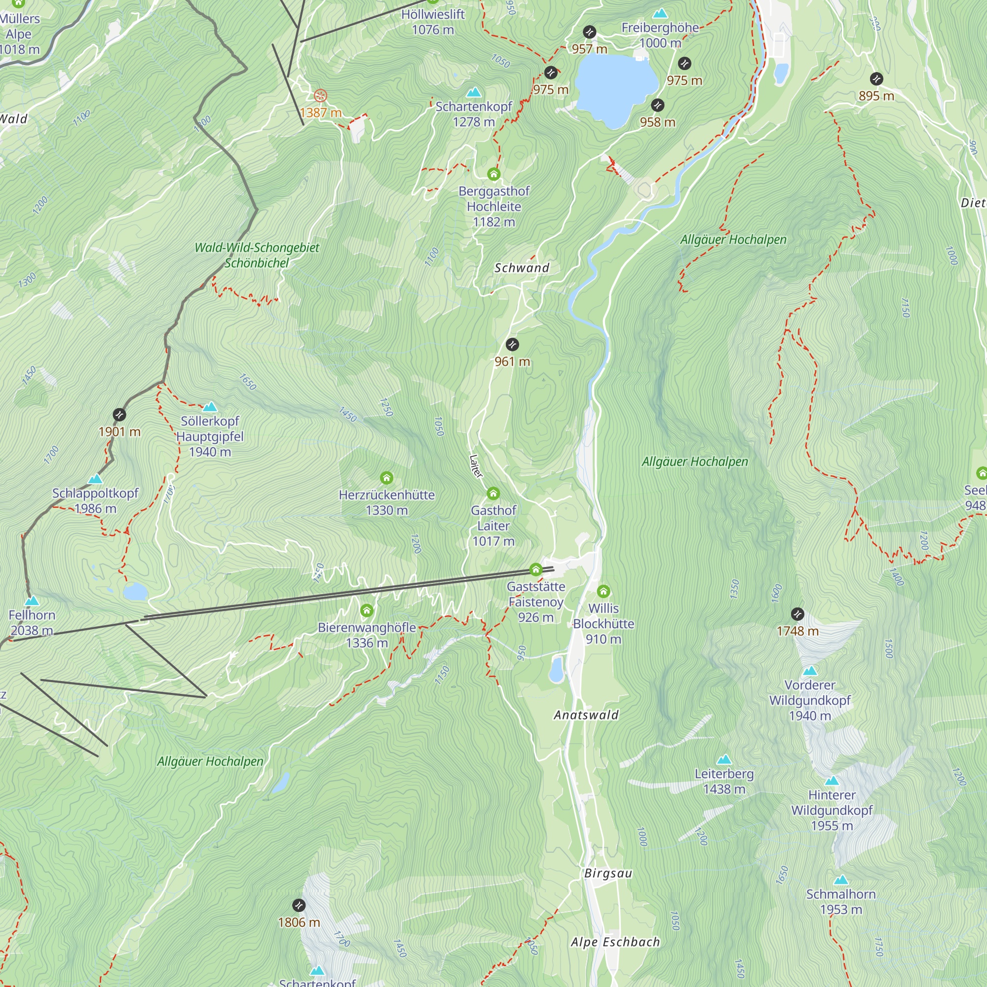 Gasthof Laiter map