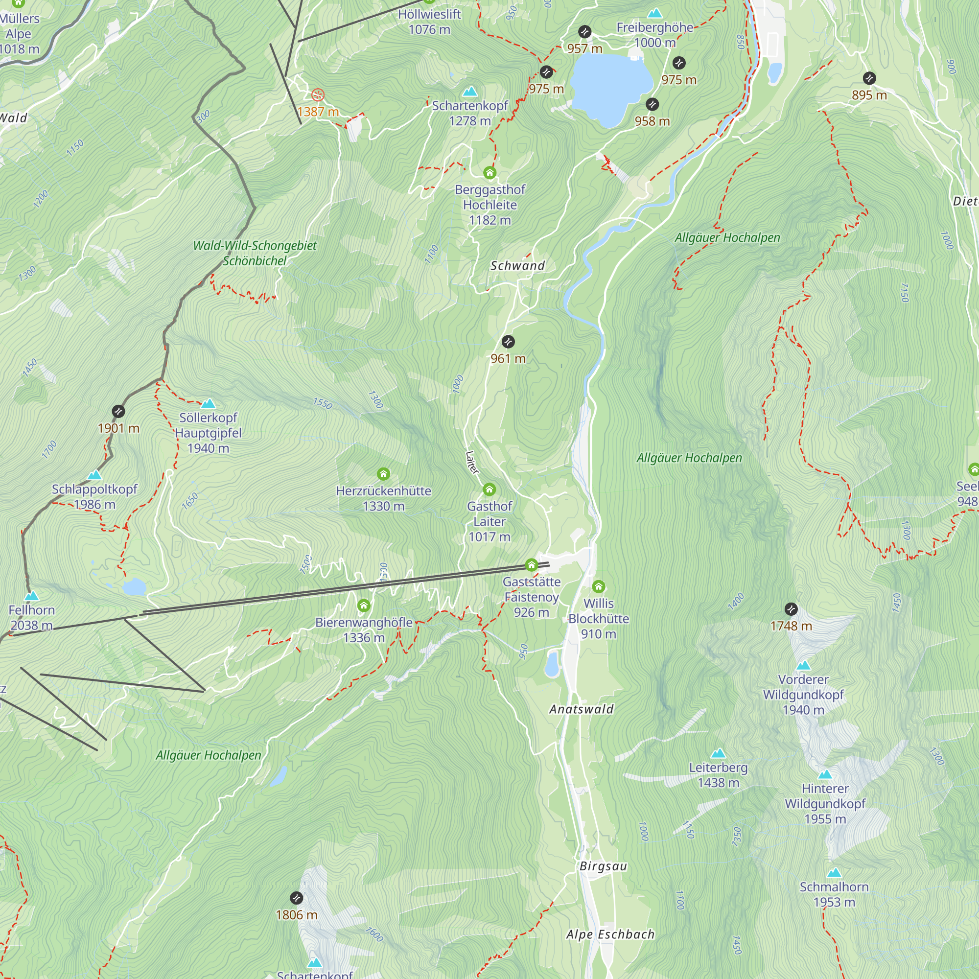 Gasthof Laiter map