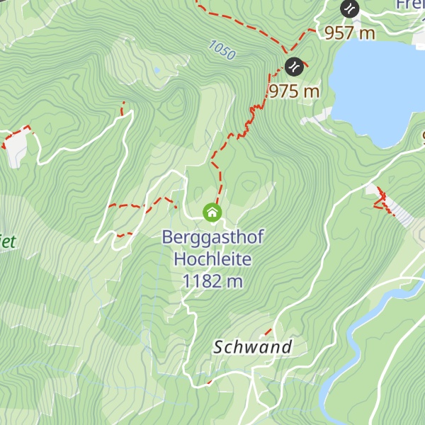 Map of Berggasthof Hochleite