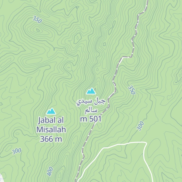 Map of جبل سيدي سالم