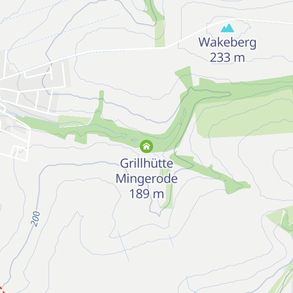 Map of Grillhütte Mingerode