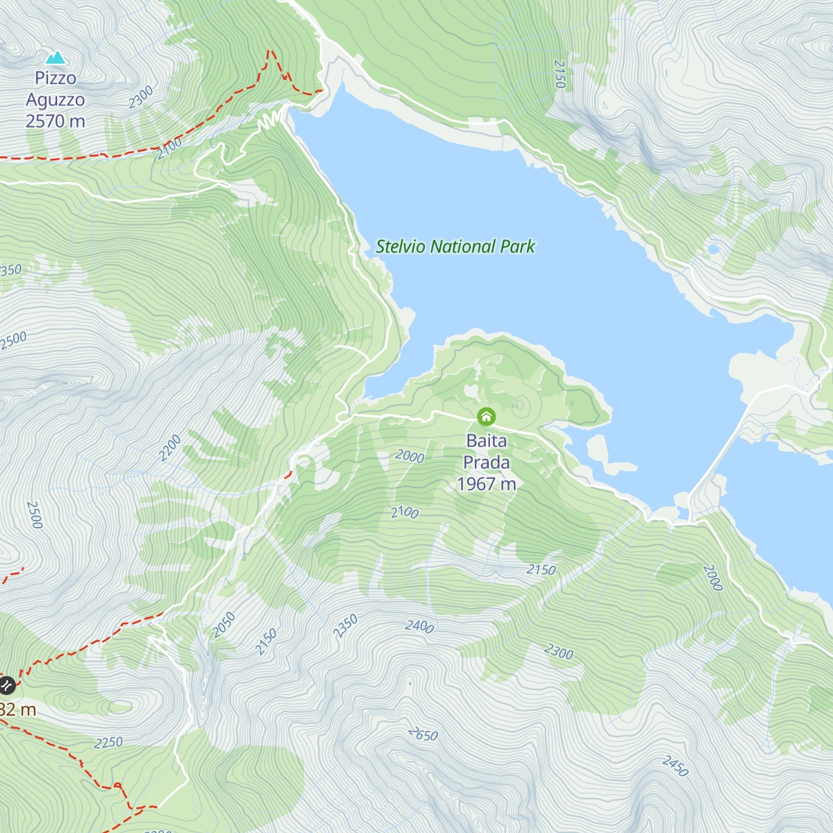 Rifugio San Giacomo map