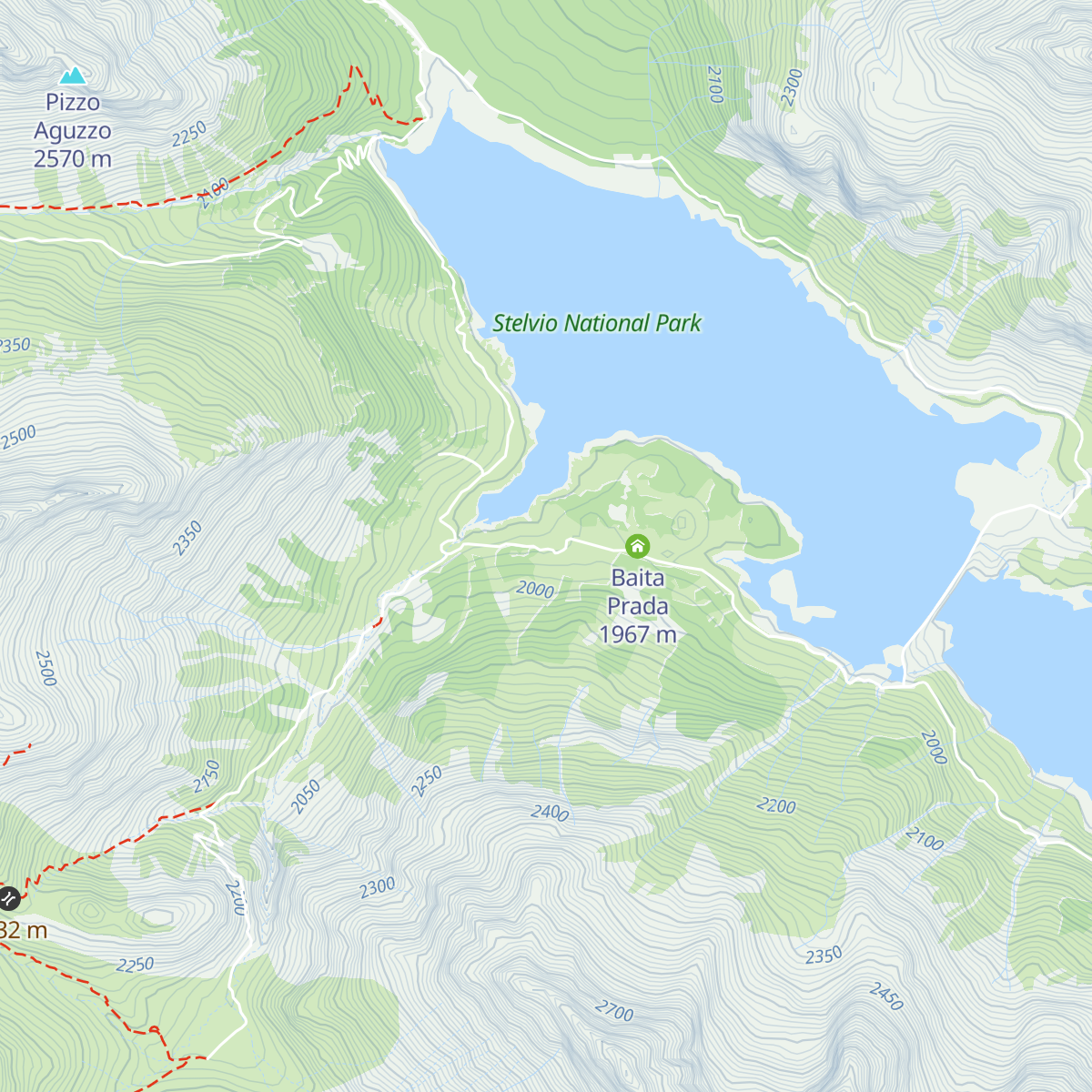 Rifugio San Giacomo map
