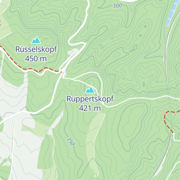 Map of Ruppertskopf